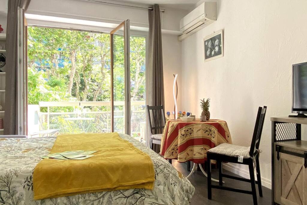 Studio Balcon, Centre Ville, Proximite Plages, Commerces, Restaurants, Musees... Антіб Екстер'єр фото