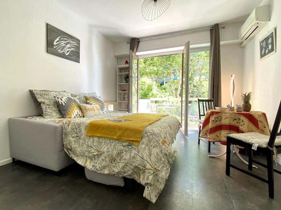 Studio Balcon, Centre Ville, Proximite Plages, Commerces, Restaurants, Musees... Антіб Екстер'єр фото